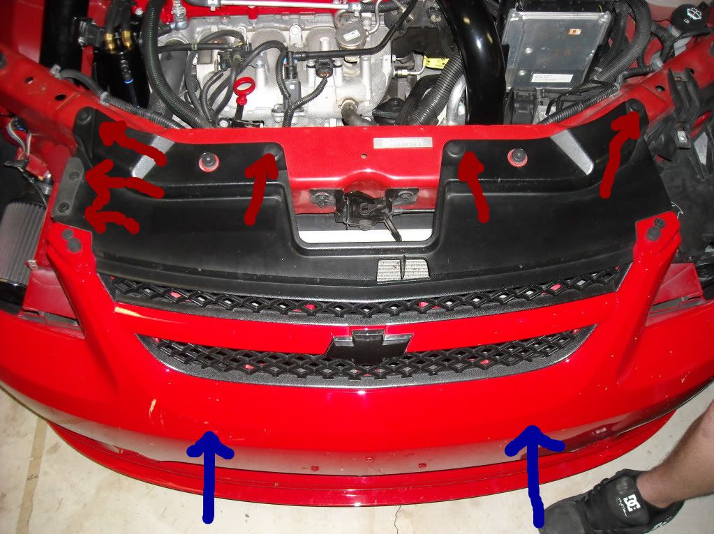 2.0 LNF Engine How To Remove SS/TC bumper and install MPx Intercooler